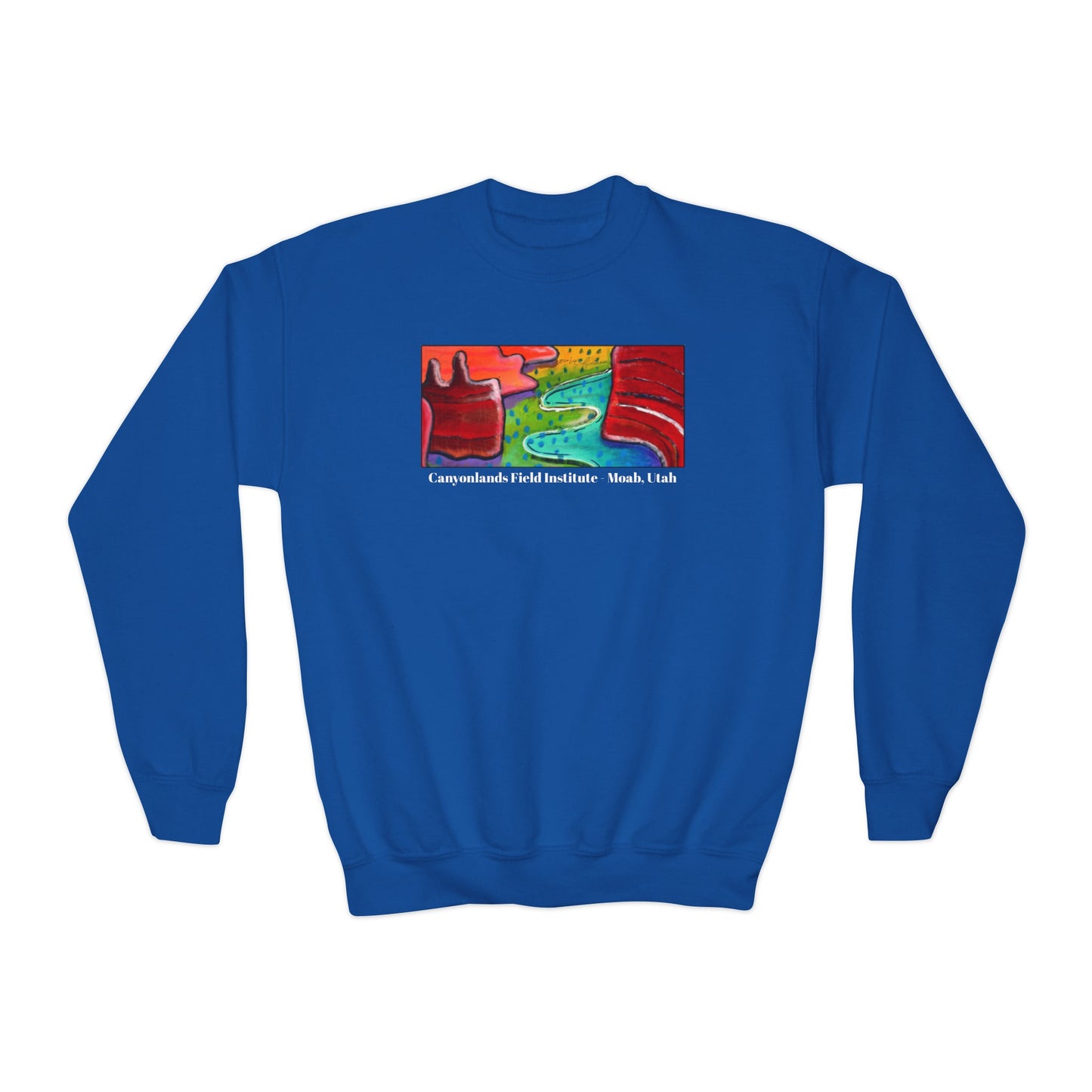 Kids Retro Crewneck Sweatshirt
