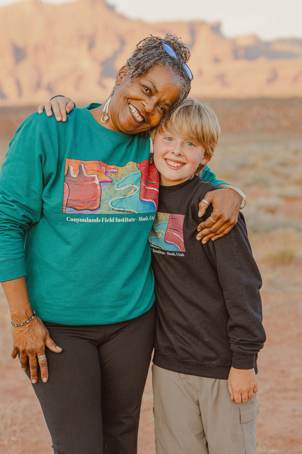 Kids Retro Crewneck Sweatshirt