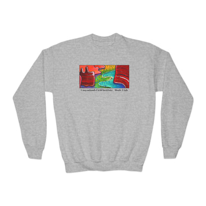 Kids Retro Crewneck Sweatshirt