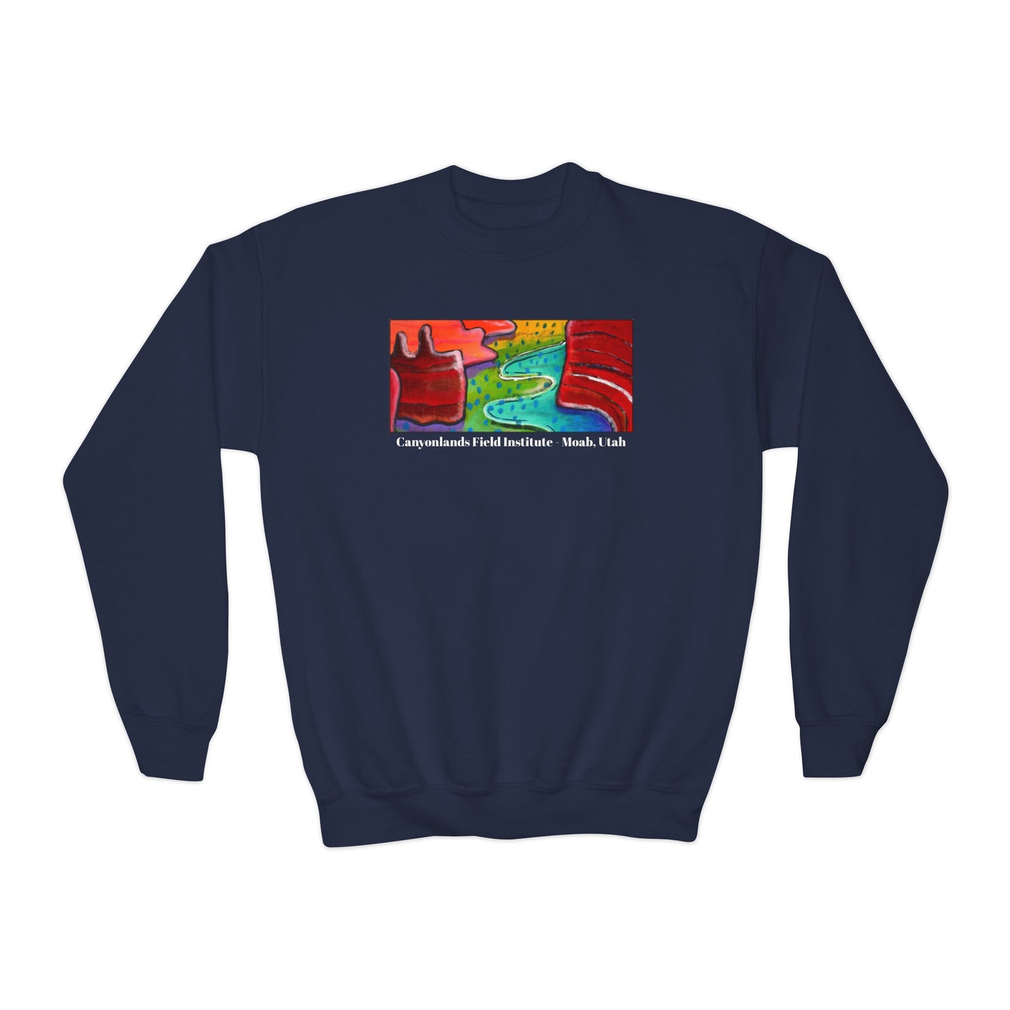 Kids Retro Crewneck Sweatshirt