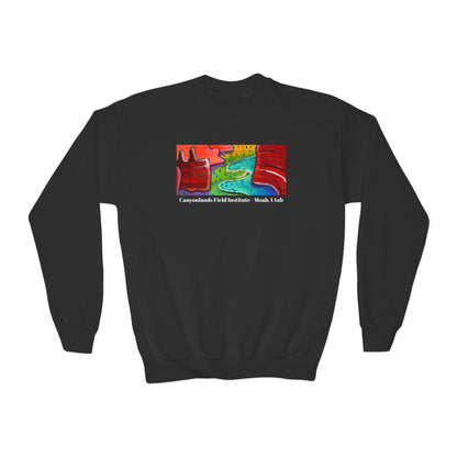 Kids Retro Crewneck Sweatshirt