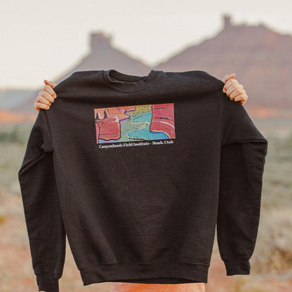 Kids Retro Crewneck Sweatshirt